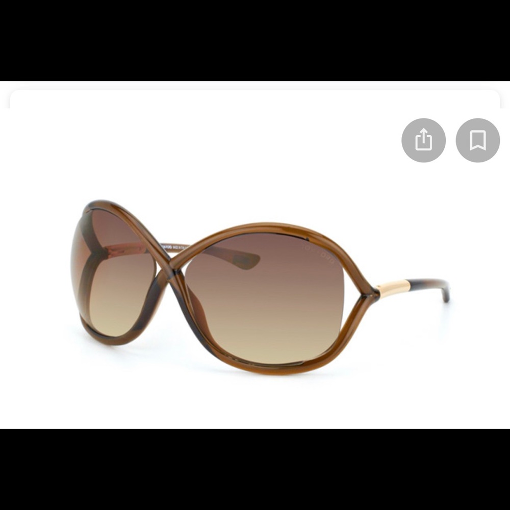 Tom Ford Whitney sunglasses light brown BRAND NEW